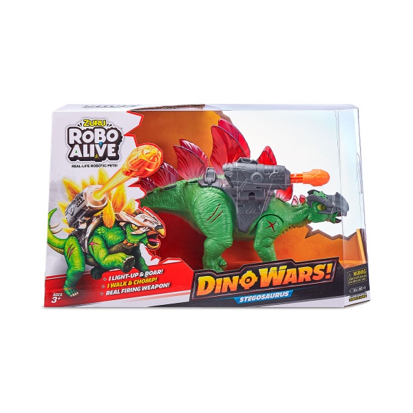 Інтерактивний ігровий набір ROBO ALIVE Бойовий Стегозавр 7131