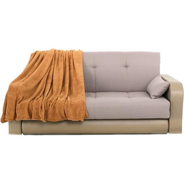 Плед микрофибра Underprice бежевый 160x200 см 50938262