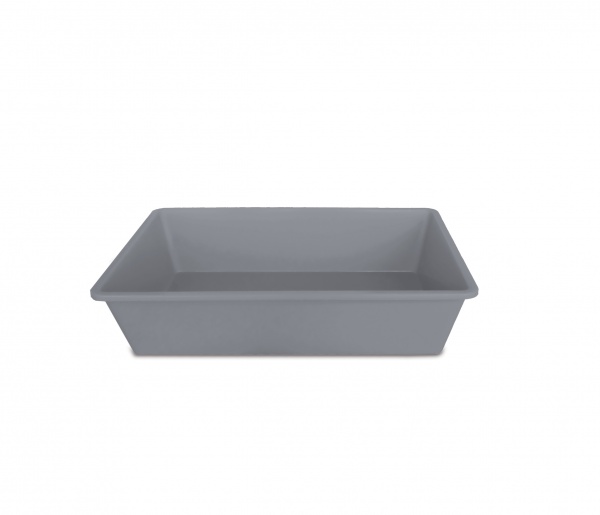 Туалет Stefanplast Tray 2 50х35х12 см сірий