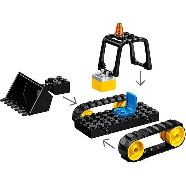 Конструктор LEGO City Строительный бульдозер 60252