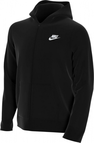 Джемпер Nike B NSW HOODIE FZ CLUB BV3699-010 р. S чорний