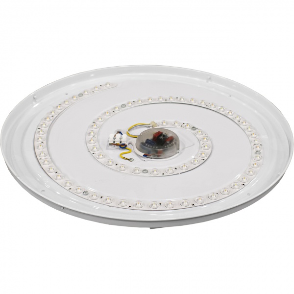 Светильник светодиодный Accento lighting Shine R пульт ДУ 90 Вт белый/хром 3000-6000 К 