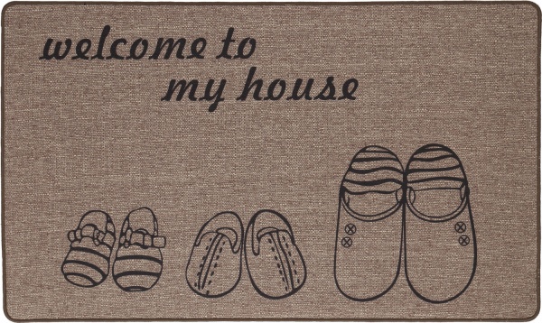 Коврик Лен My house 5604 45x75 см