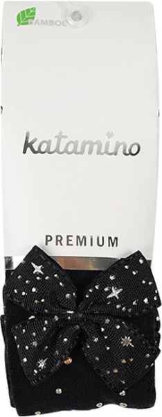 Колготки для дівчаток KATAMINO K36009р.106-118 чорний 