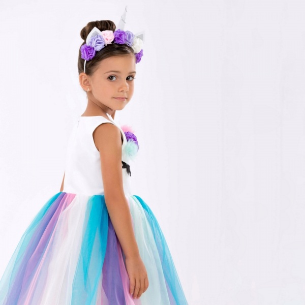 Платье Maya-MI Зефирная пони 0105-0044-0 р.80 разноцветный 