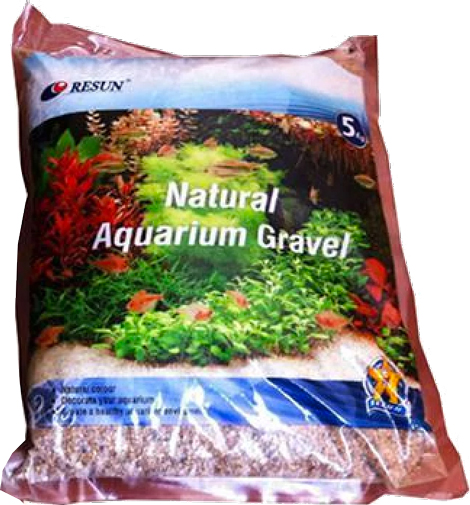 Грунт для аквариума Resun XF 20202B светлый 2-4 мм 5 кг 