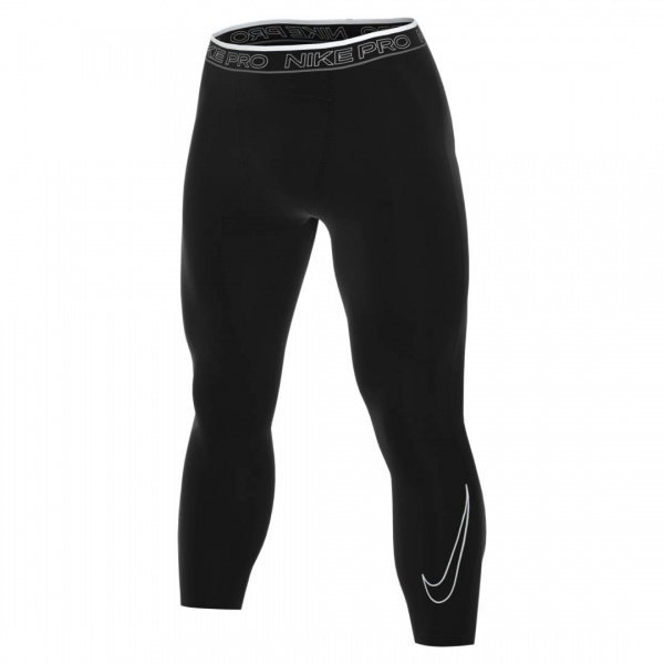 Лосини Nike M NP DF 3QT TIGHT DD1919-010 р.S чорний