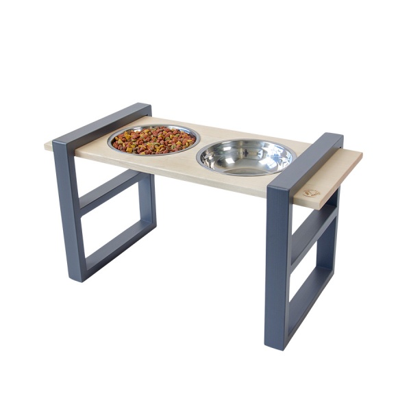 Миска подвійна 10 центів для Джека №1 L/XL 2х1250 мл графіт