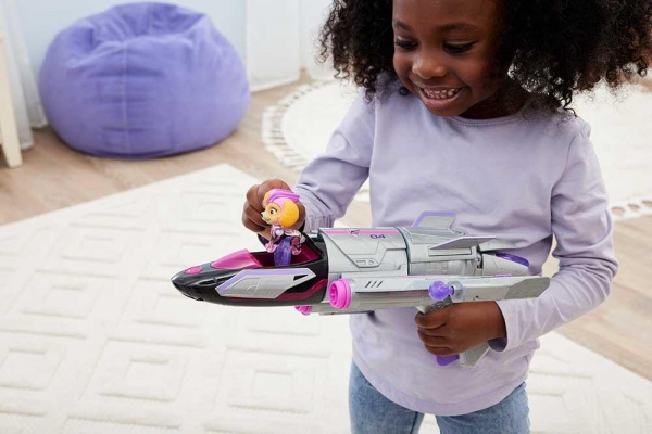 Игрушка Spin Master Щенячий патруль в кино 2 Спасательный вертолет-трансформер Скай Делюкс SM17799 