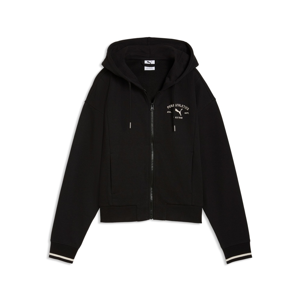 Джемпер Puma PUMA CLASS Comfort Full-Zip Hoodie TR 69187801 р.M черный