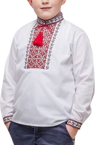 Вышиванка Сварга Володя р.128 красный SV-CME0209-0421-02028-128 