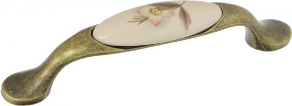 Меблева ручка 96 мм антична бронзаL1947-96