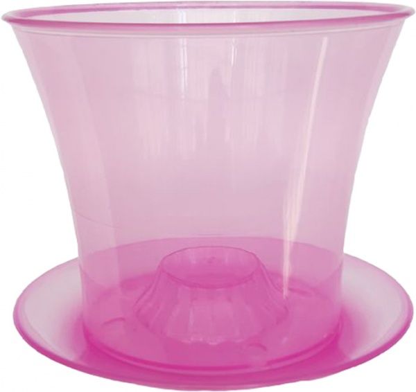 Горщик для орхідей Омела круглий 2,3л рожевий 