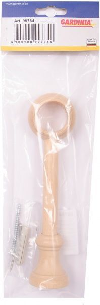 Тримач для карниза Бона Gardinia одинарний набірний d28 мм натуральний 