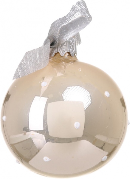 Шар новогодний символ года декупаж d 60 мм в ассортименте