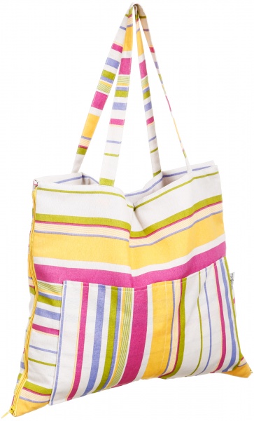 Коврик-сумка пляжний Stripe 48x138 см разноцветный 