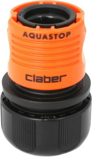 Соединитель Claber 3/4 с зажимом аквастоп