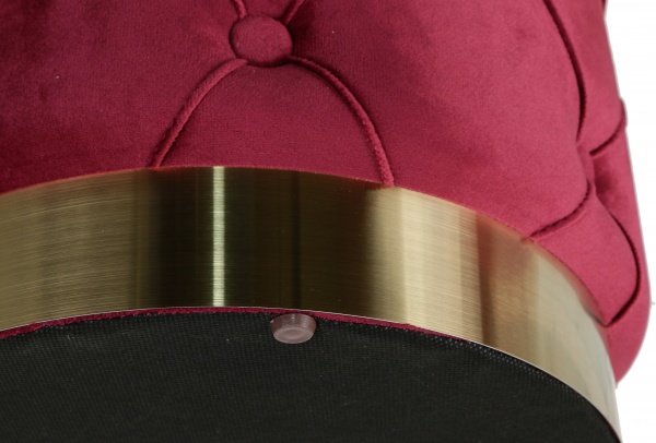 Скриня-пуф Louis бордо 33,5х33,5х38 см 