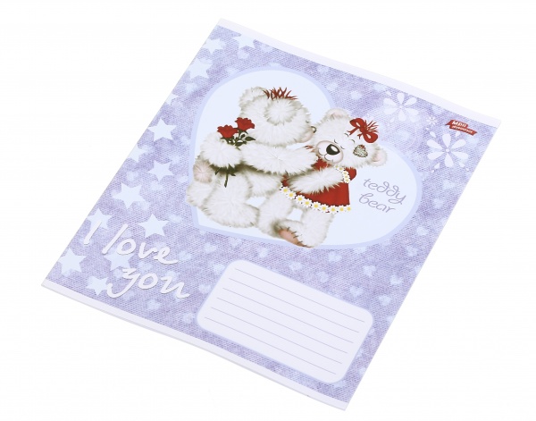 Зошит шкільний 12 аркушів у лінійку дизайн в асортименті Мрії збуваються