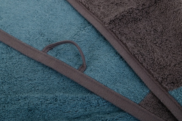 Полотенце махровое Doubleface 50x100 см графит Cawo 