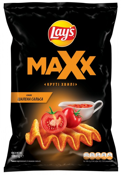 Чипси Lays Сальса 120 г