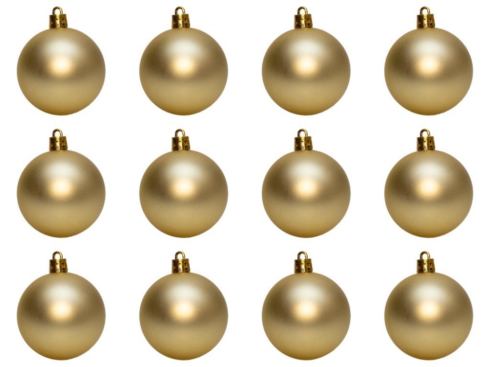 Набор елочных шаров 892142 d 60 мм 12 шт./уп.