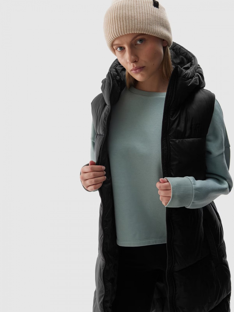 Жилет 4F VEST JACKET F143 4FWAW24TVJAF143-20S р.XS черный