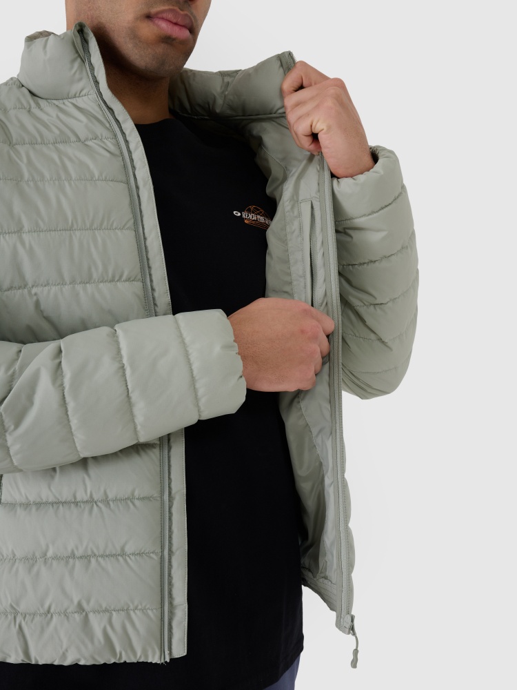 Куртка мужская демисезонная 4F DOWN JACKET M538 4FWSS25TDJAM538-44S р.XL зеленая