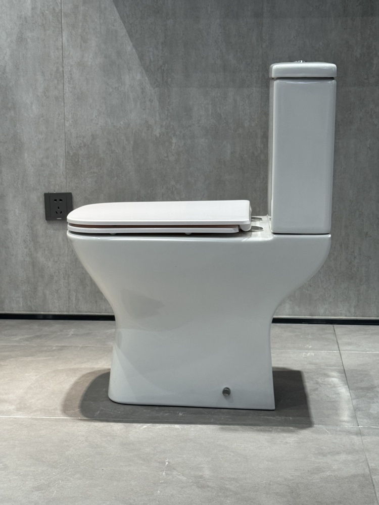 Унітаз-компакт EGO PRIDE Rimless з сидінням Duroplast soft-close, 60*38*78см