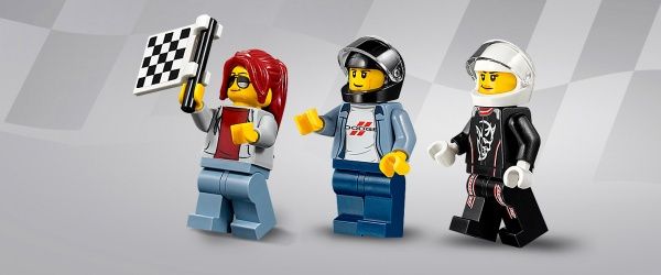 Конструктор LEGO Speed Champions Автомобили 2018 Dodge Challenger SRT Demon и 1970 Dodge Charger R/T 75893