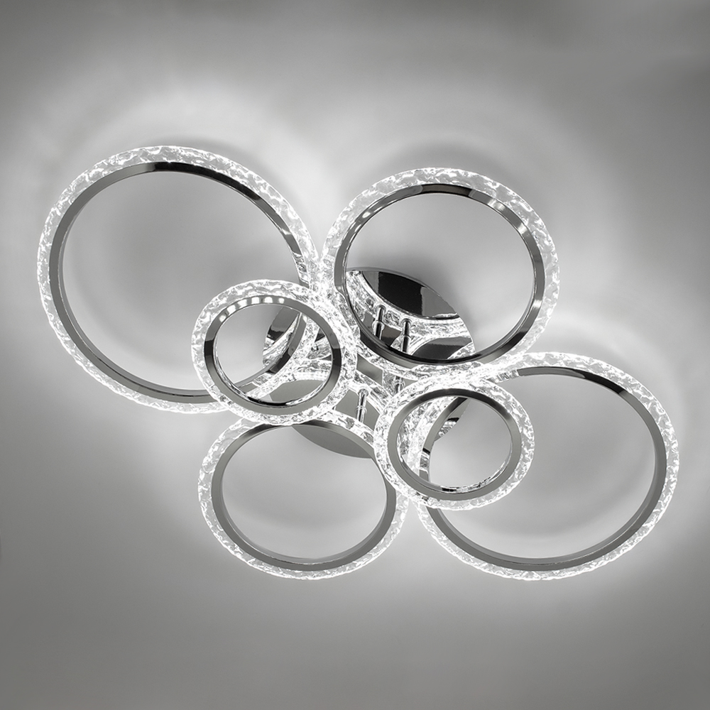 Люстра светодиодная Luminaria Europa 6x100 Вт LED-модуль хром EUROPA 100W 6R CHROME/ICE