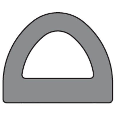 Уплотнитель SD-1CX/4 D 9х7.5 мм белый