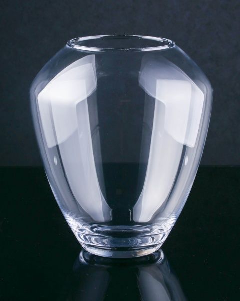 Ваза стеклянная 22х25 см