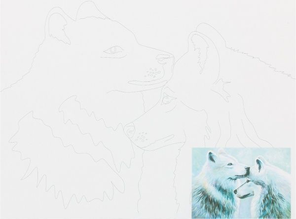 Картина за номерами Тварини № 5 Rosa Talent 