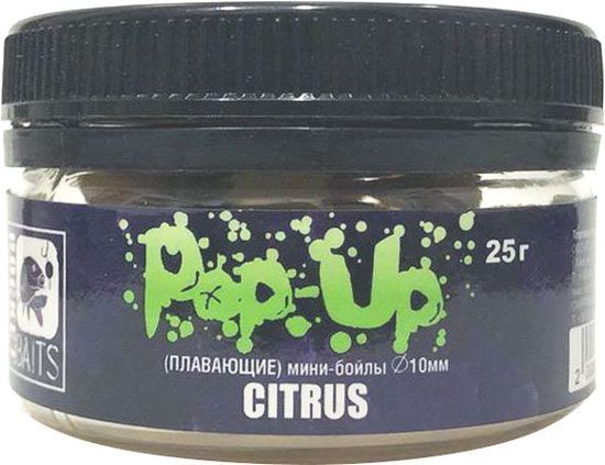 Бойлы Rocket Baits Мини Pop-Up 25 г лимон плавающие
