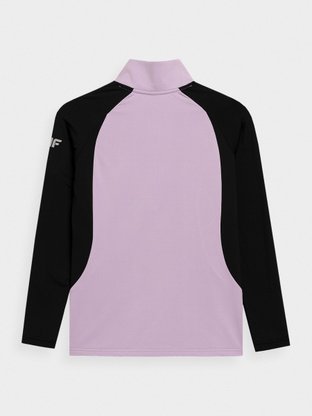 Джемпер 4F D4Z21-BIDD202-52S р. XS черно-фиолетовый