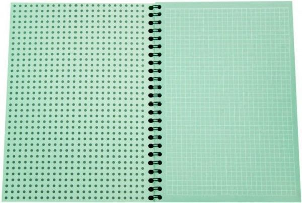 Книга для нотаток Office Black & Bright А5 40 аркушів orange Uprofi plan