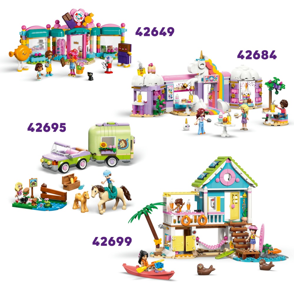 Конструктор LEGO Friends Ятки с мороженым и воздушными шариками 42692