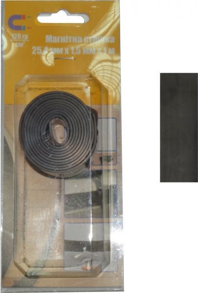 Магнитная лента 25,4 х 1,5 мм х 1 м