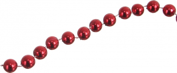 Бусы для елки 10 мм 8 м в ассортименте