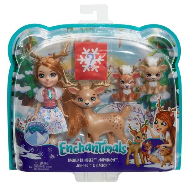 Игровой набор Enchantimals Семья Северной Оленихи Рейни