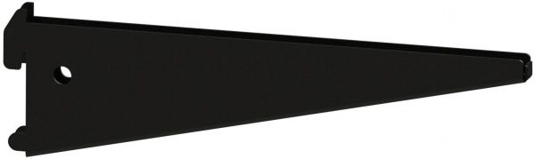 Кронштейн до гардеробної системи Kolchuga подвійний 220 мм чорний