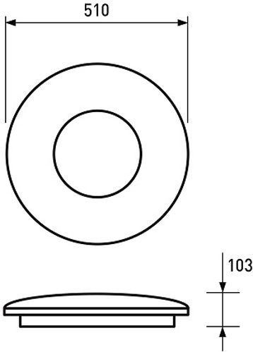 Светильник светодиодный Eurolamp Versailles Smart Light SL-60W-N3 (deco) 60 Вт белый 3000-6000 К 