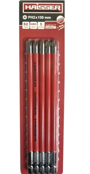 Набор бит Haisser PH2 150 мм 5 шт. 81313