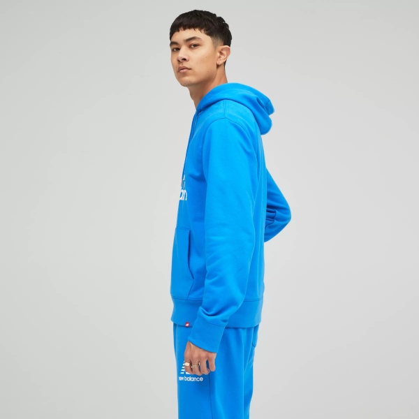 Джемпер New Balance MT03558SBU р. S голубой