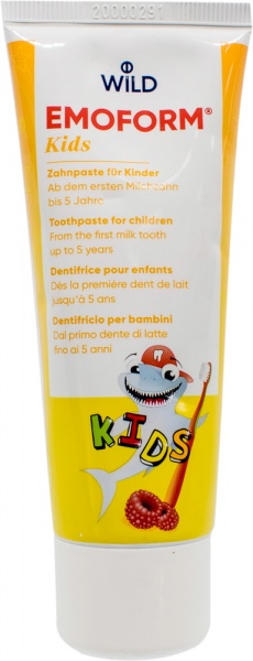 Зубная паста детская Dr. Wild Emoform Kids 75 мл