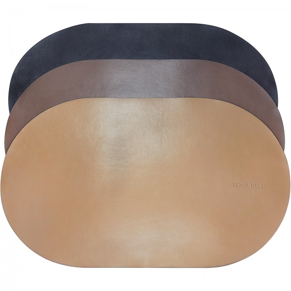 Килимок для сервірування чорний 44х34 см Homrest