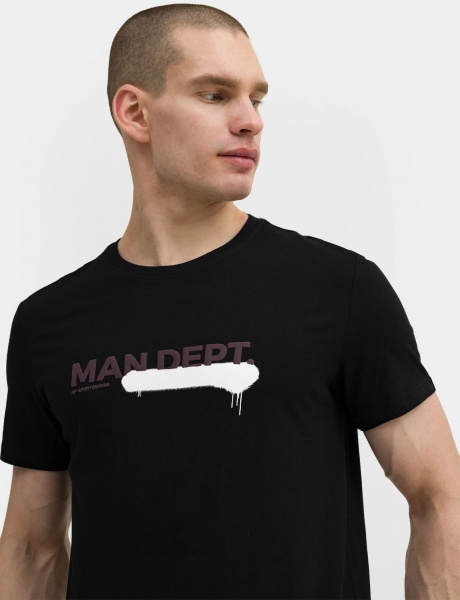 Футболка 4F TSHIRT M0988 4FAW22TTSHM0988-20S р.S чорний