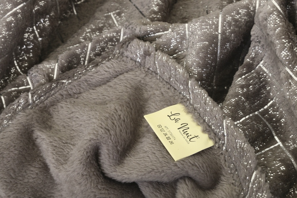 Плед Phoenix 160x200 см серый La Nuit