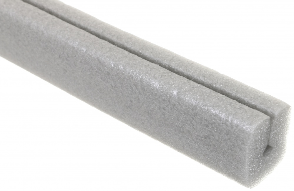 Профіль П-подібний Monoisol 37x27xD7 мм 1 м сірий